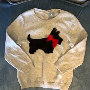 BabyGap 18-24 Scottie Dog Sweater